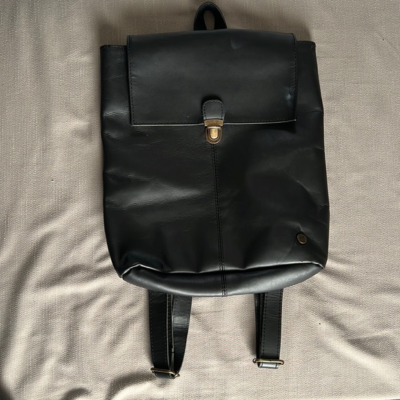 Leather Backpack, Black by MAHI Leather - Picture 1 of 9
